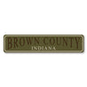 Brown County Indiana Sign