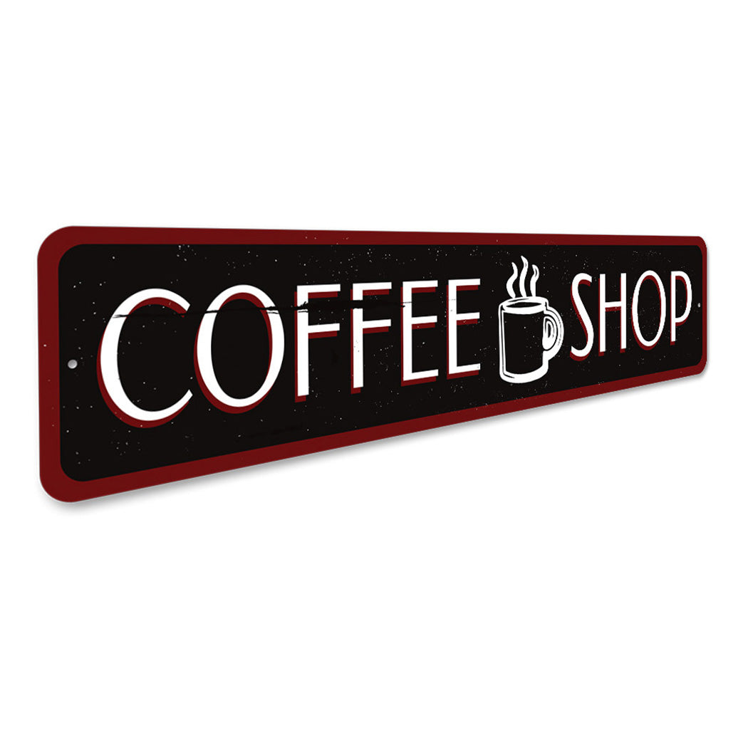 Coffee Shop Coffee Mug Sign