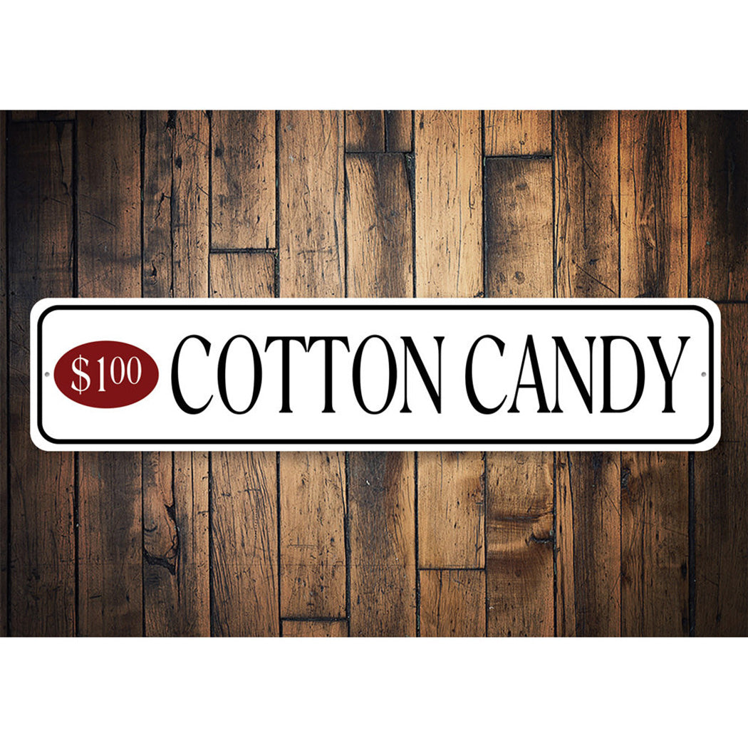 Cotton Candy 1 Dollar Sign