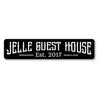 Personalized Guest House Established Year Sign