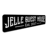 Personalized Guest House Established Year Sign