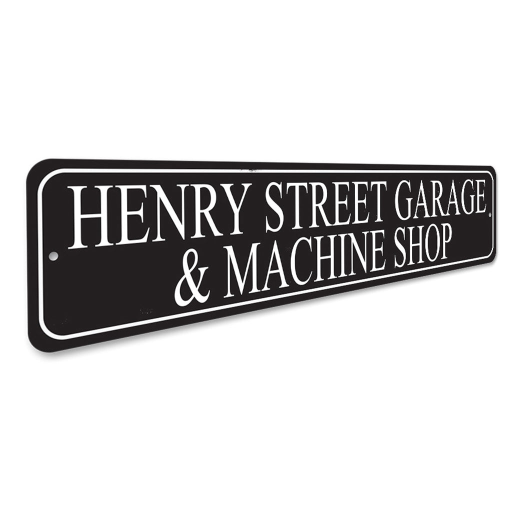 Personalized Machine Shop Sign – Lizton Sign Shop