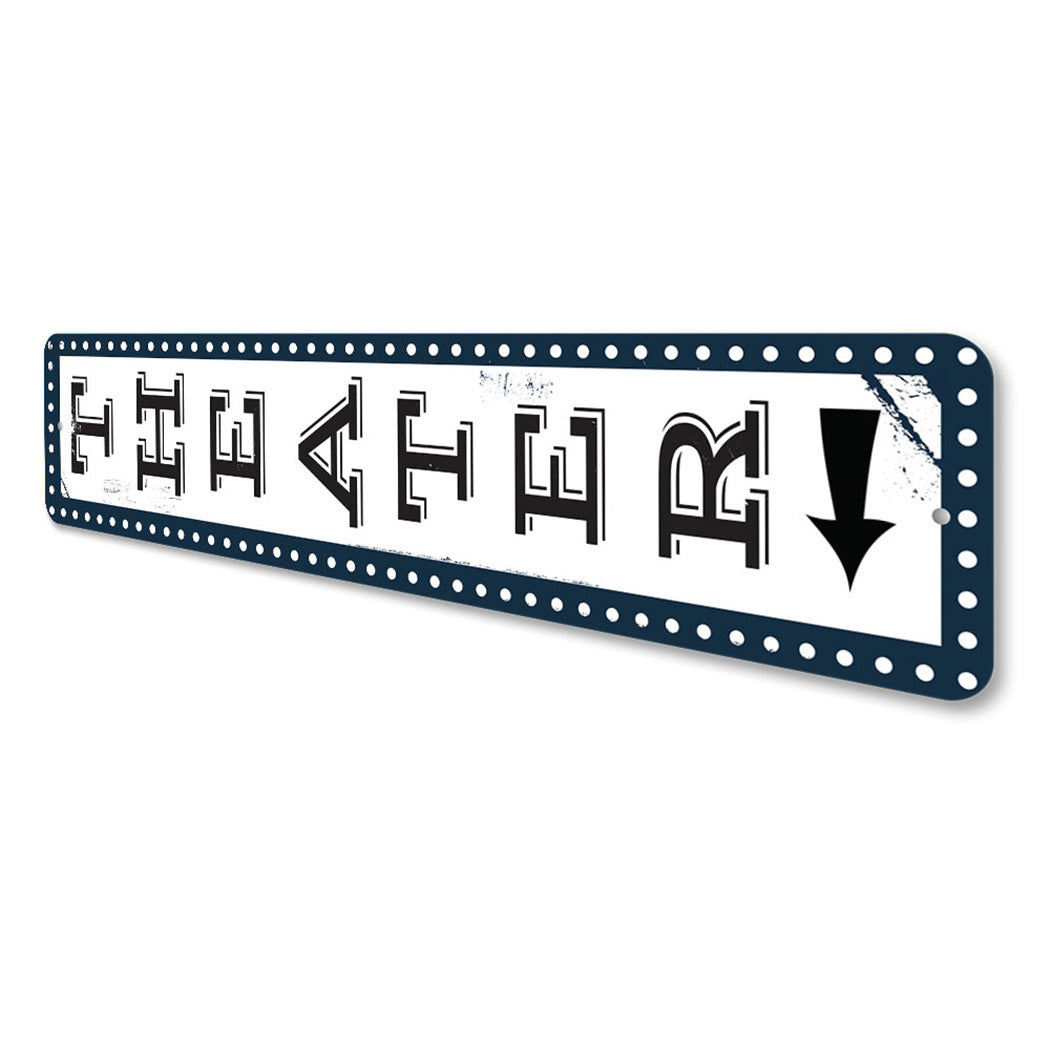 Vertical Theater Sign