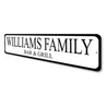 Personalized Family Bar And Grill Sign