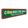 Christmas Cookies Sign Aluminum Sign