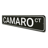 Camaro CT, Decorative Garage Sign, Father's Day Gift Sign, Classic Car Sign