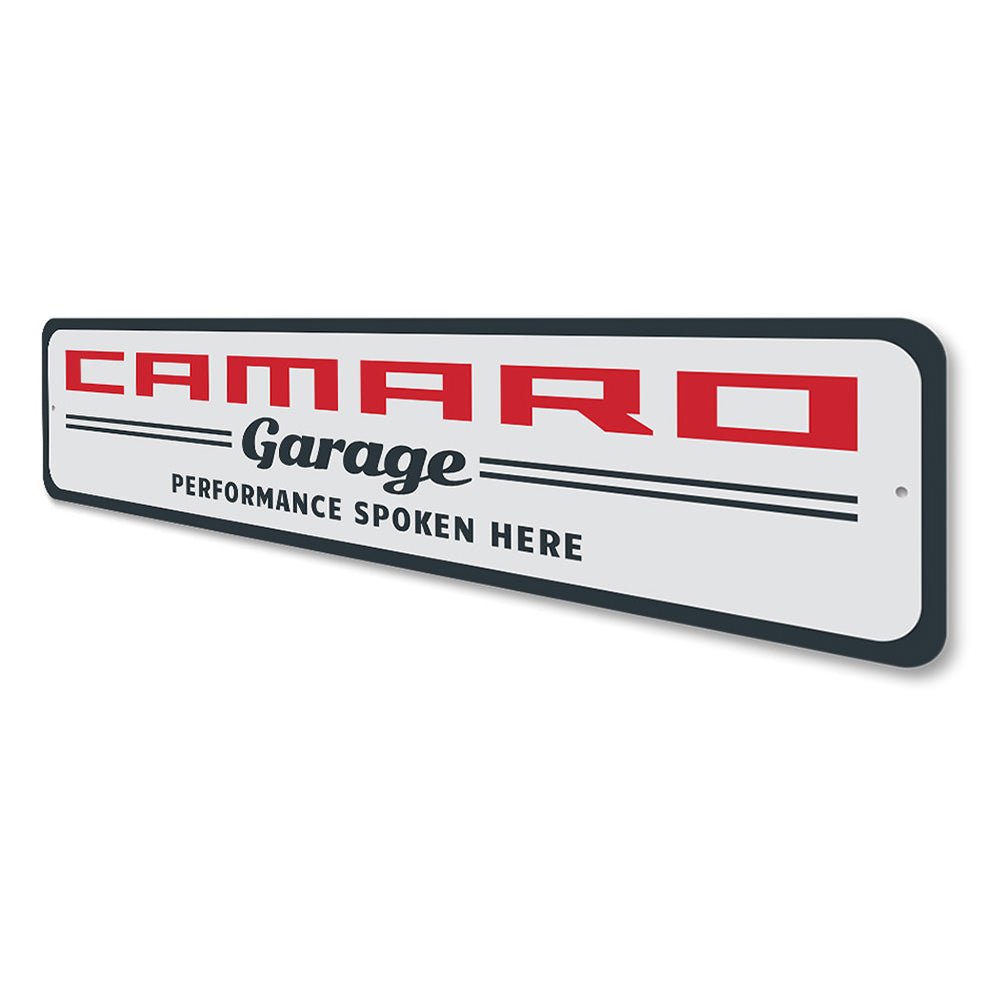 Camaro Garage Sign, Father's Day Gift Sign, Classic Car Sign, Man Cave Sign