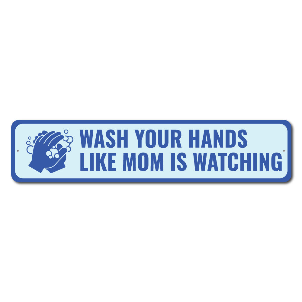 Hand Washing Sign