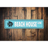 Beach House Lane, Beach Sign, Marine Life Sign