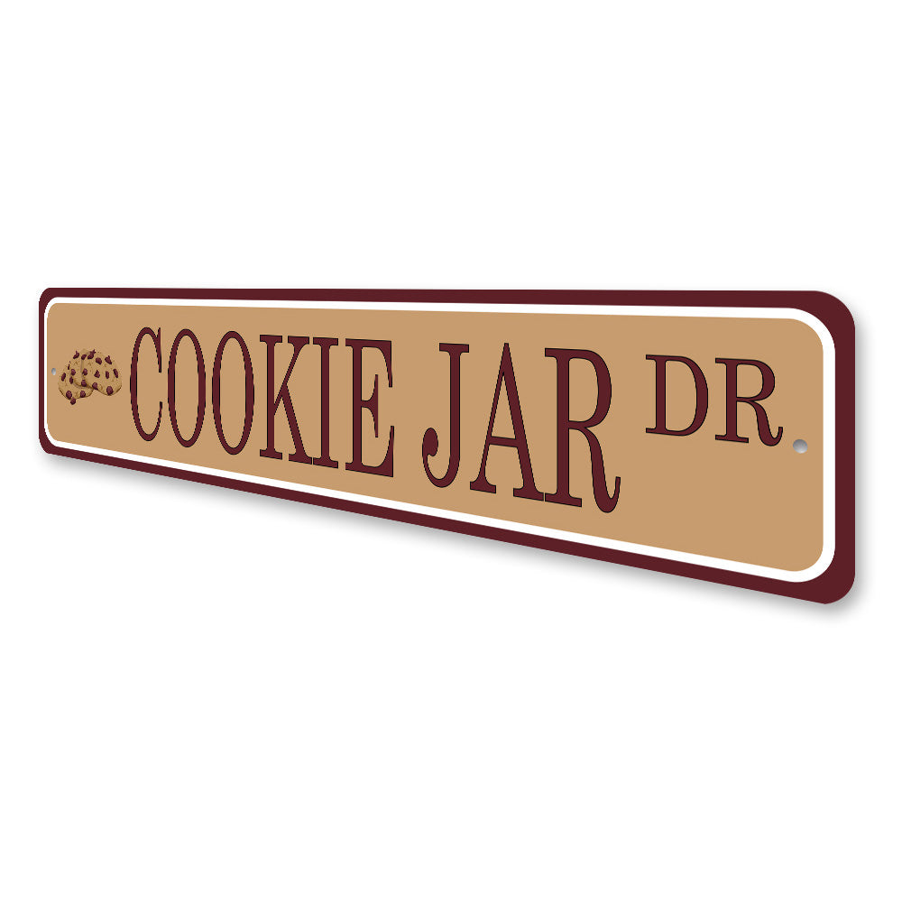 Cookie Jar Drive, Pantry Decorative Sign, Kitchen Sign