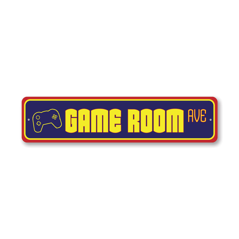 Game Room Avenue, Gameroom Decor, Home Sign