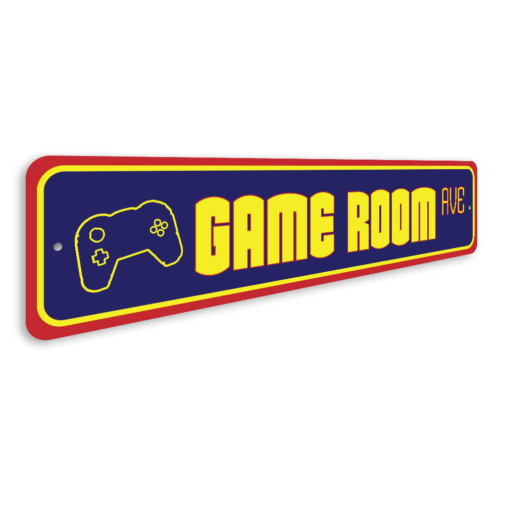 Game Room Avenue, Gameroom Decor, Home Sign