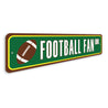 Football Fan Drive, Decorative Sports Sign