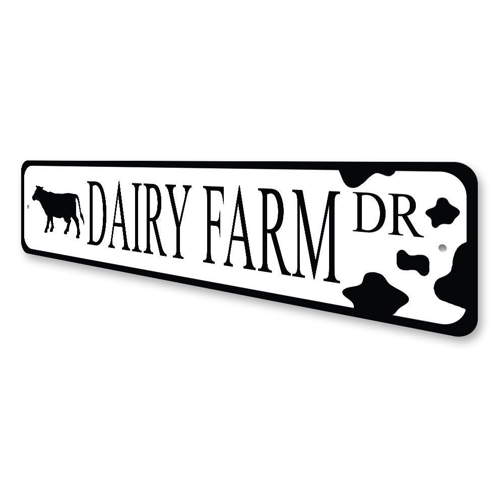 Dairy Farm Drive, Farm Fresh Milk Sign, Dairy Cow Sign, Farm Kitchen Decor