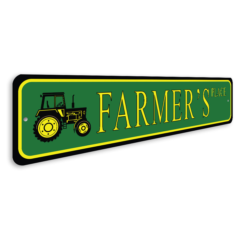 Farmer's Place, Farmhouse Decor, Farmer Gift Sign