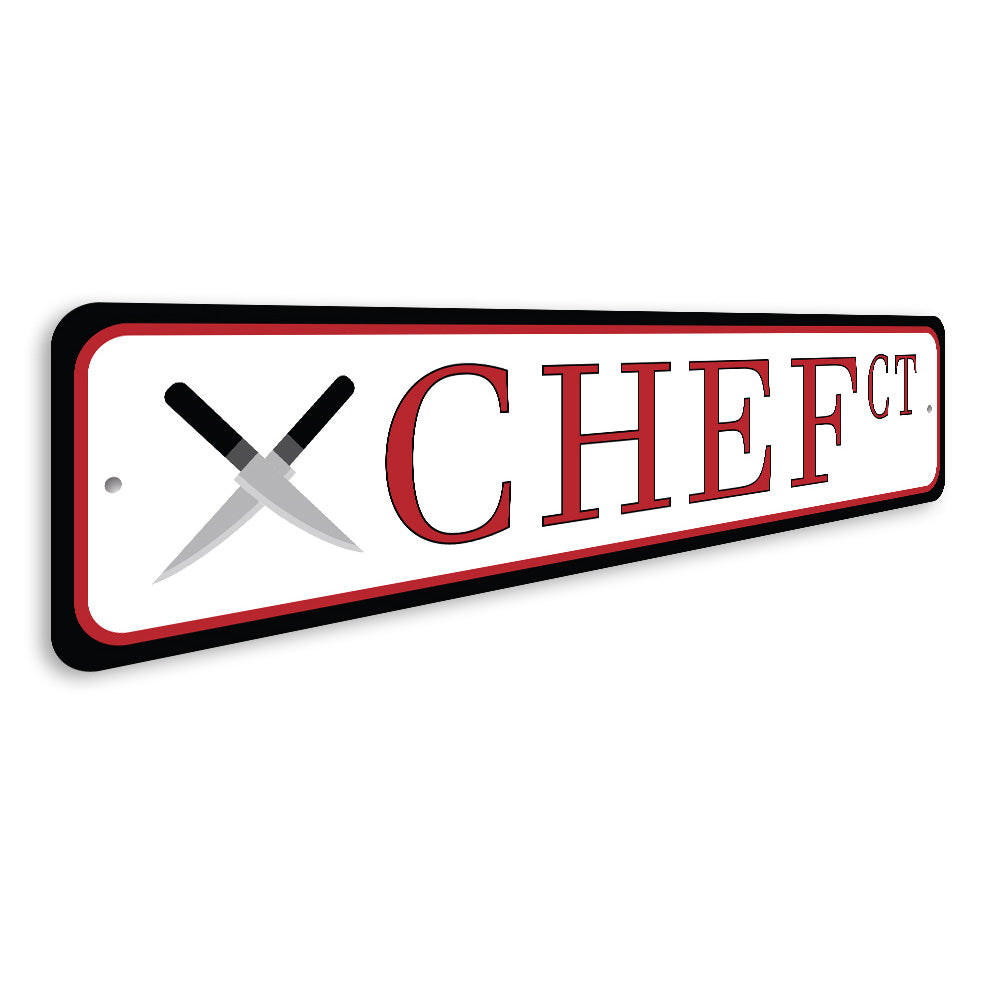 Chef Court, Kitchen Pantry, Decorative Sign