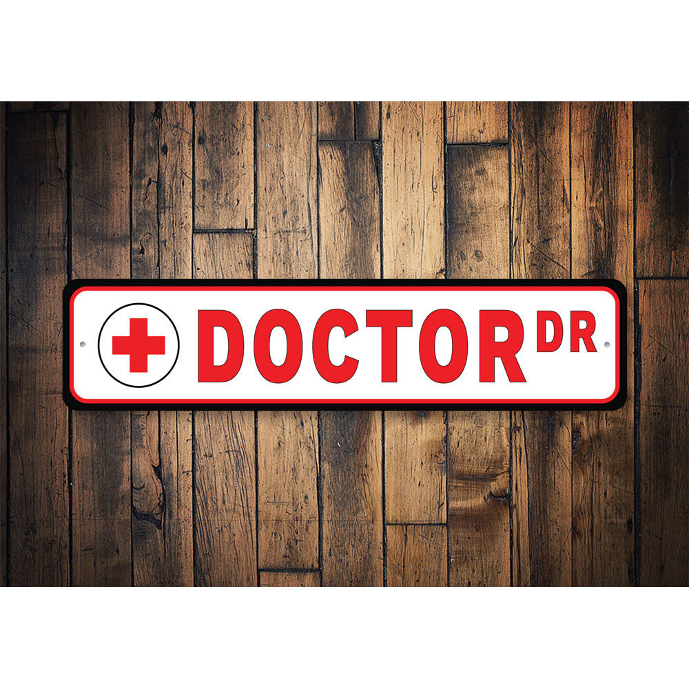 Doctor Drive, Frontliner Gift Sign, Doctor Prefession Sign