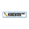 Homework Highway, Homeschool Room Decor, Kid's Room Decor