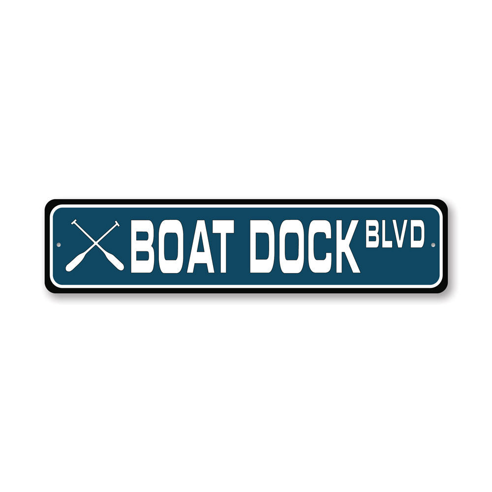 Boat Dock Blvd, Fisherman Sign, Fishing Sign