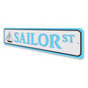 Sailor Street, Sailboat Sign, Profession Sign