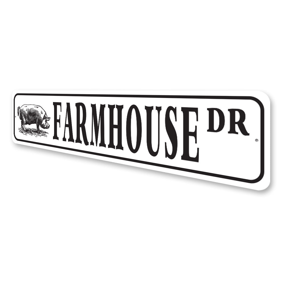 Farmhouse Drive, Farmer Gift Sign, Farm Sign