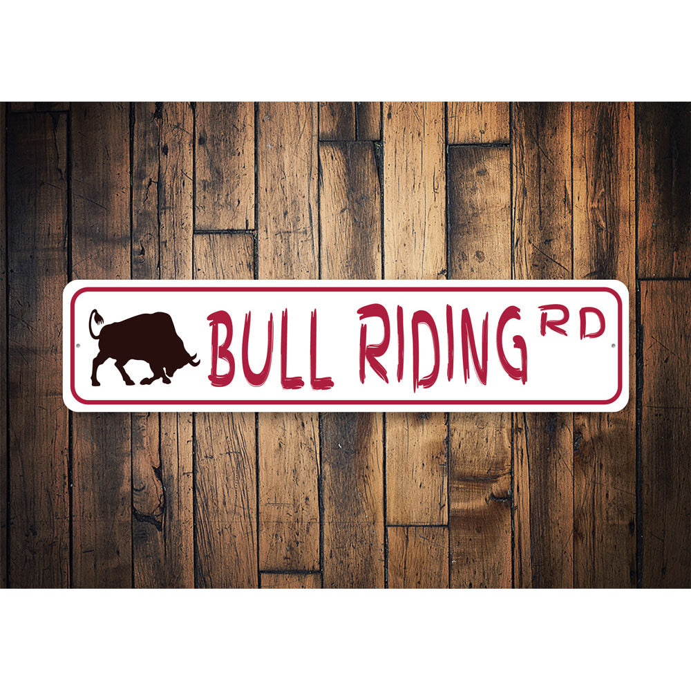 Bull Riding Road, Farmhouse Sign