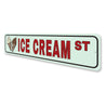 Ice Cream Street, Pantry Sign, Home Kitchen Sign