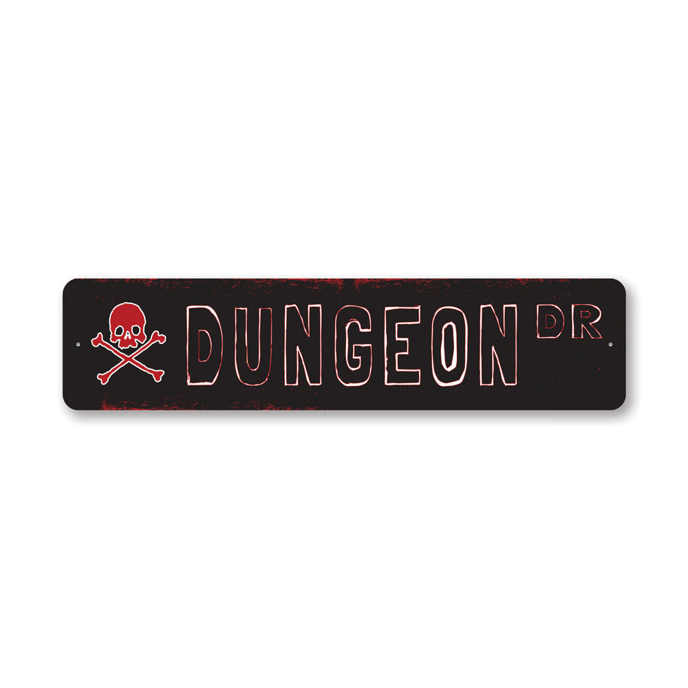 Dungeon Drive, Home Gameroom Decor, Home Sign
