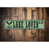 Lake Lover Lane, Lakehouse Decor, Lake Sign