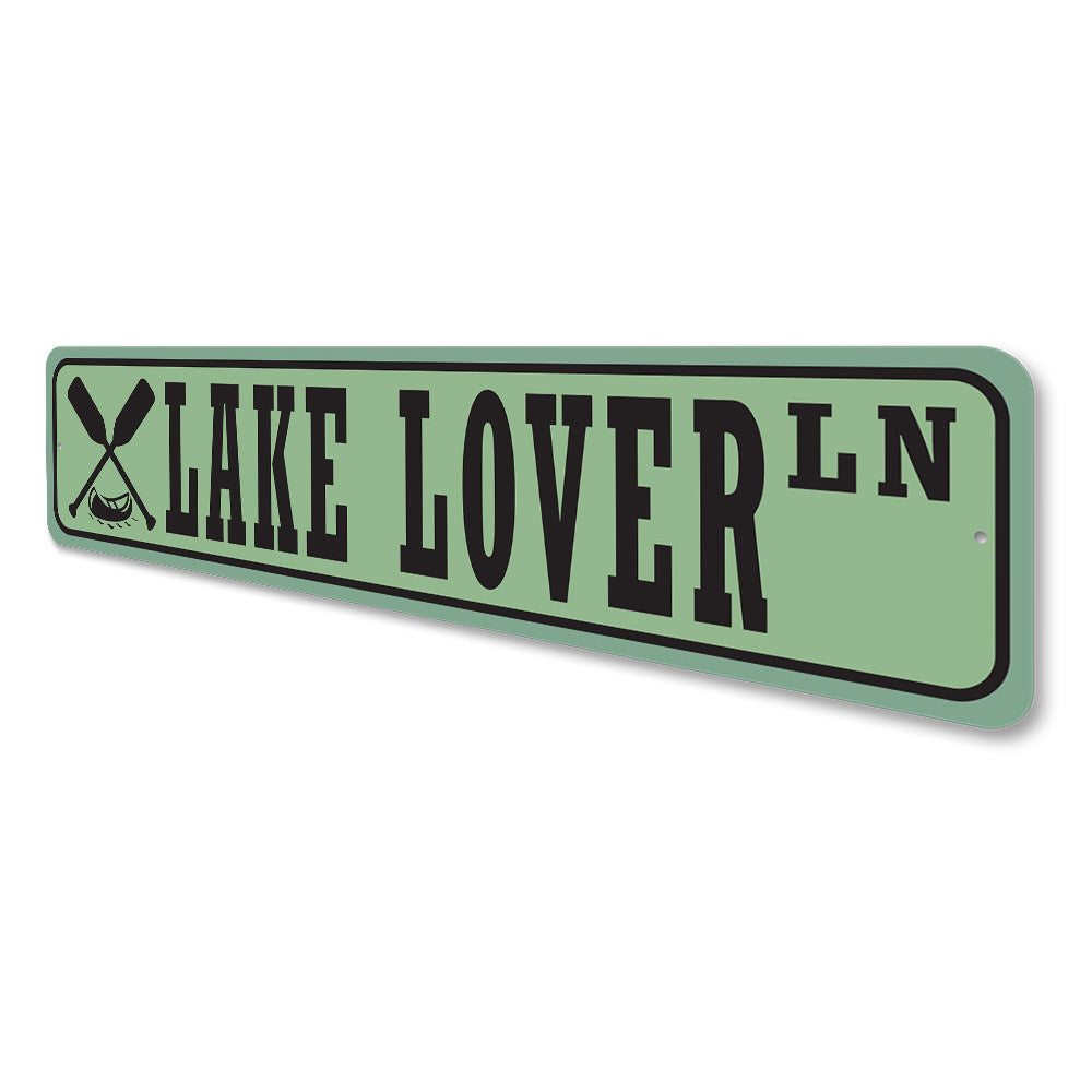 Lake Lover Lane, Lakehouse Decor, Lake Sign