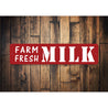Farm Fresh Milk, Dairy Sign, Farmhouse Sign