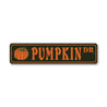 Pumpkin Drive, Decorative Halloween Sign