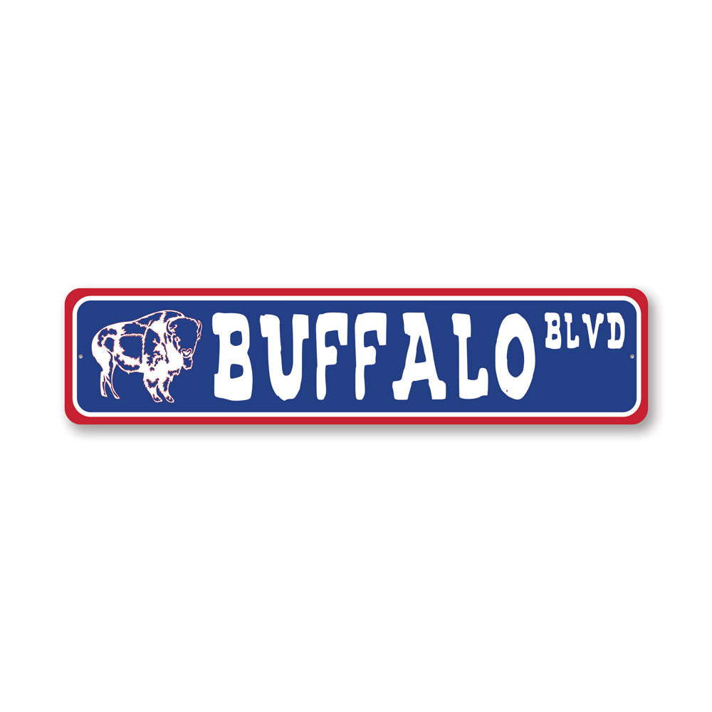 Buffalo Blvd, Decorative Farmhouse Sign