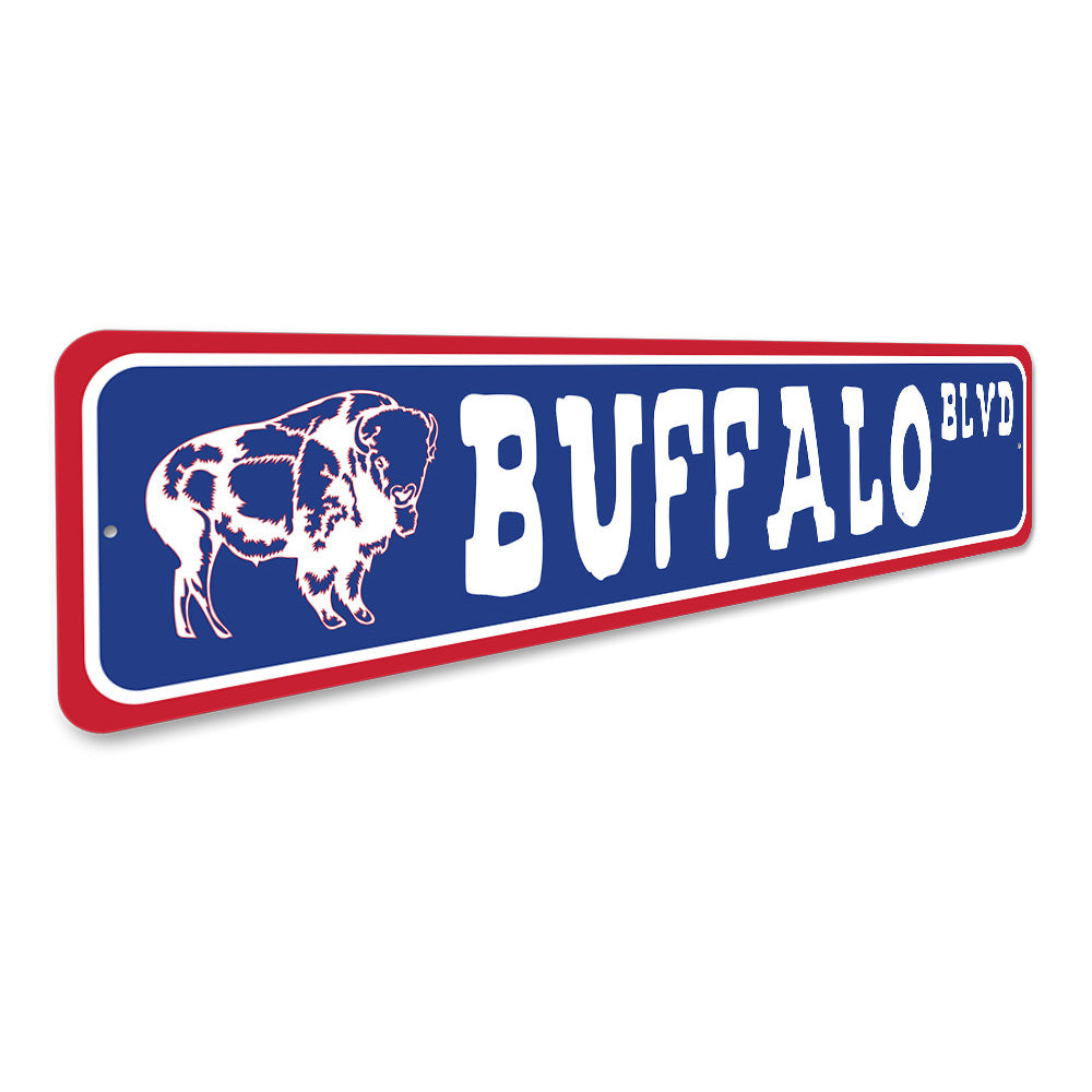 Buffalo Blvd, Decorative Farmhouse Sign