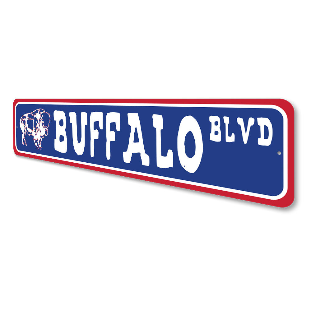 Buffalo Blvd, Decorative Farmhouse Sign