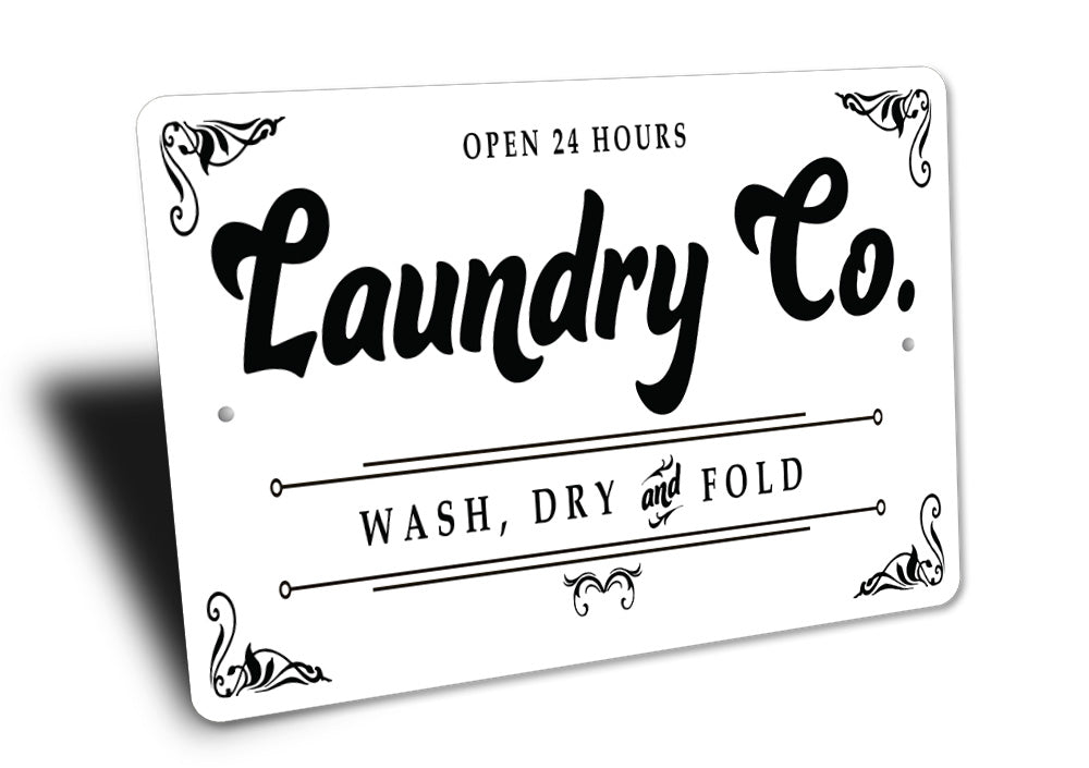 Laundry Company Sign