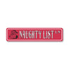 Naughty List, Decorative Christmas Sign, Holiday Sign