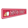 Santa's Cookies, Decorative Christmas Street Sign