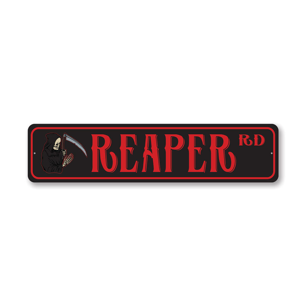 Reaper Road, Decorative Halloween Street Sign