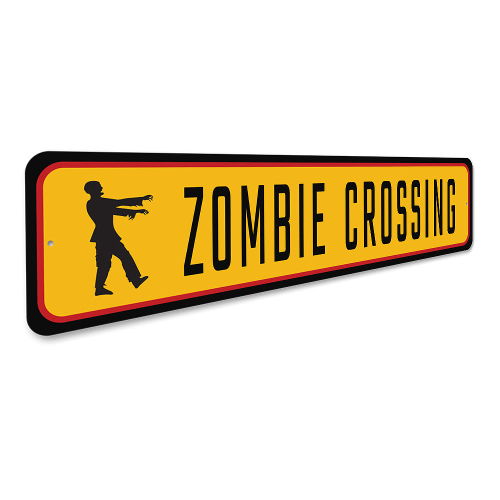 Xombie Crossing, Decorative Halloween Street Sign