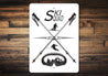 Ski Squad Sign