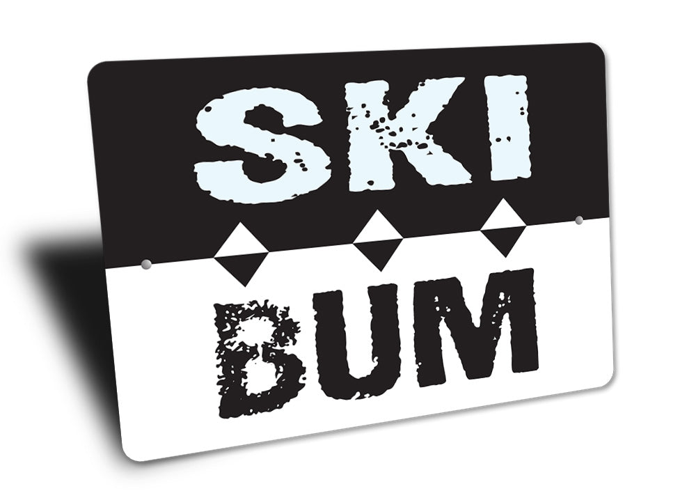 Ski Bum Sign