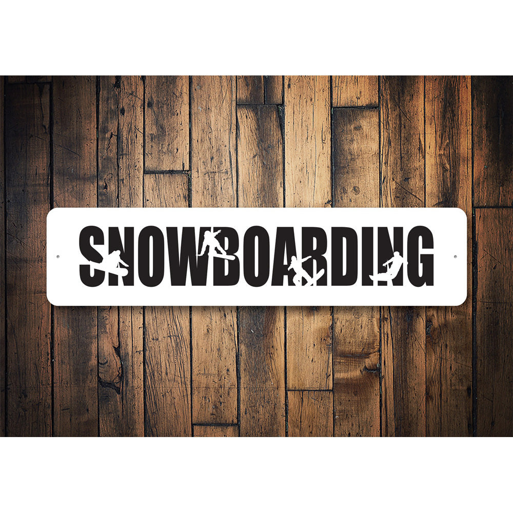 Snowboarding, Sports Sign, Ski Lodge Sign