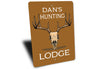 Personal Hunting Lodge Sign