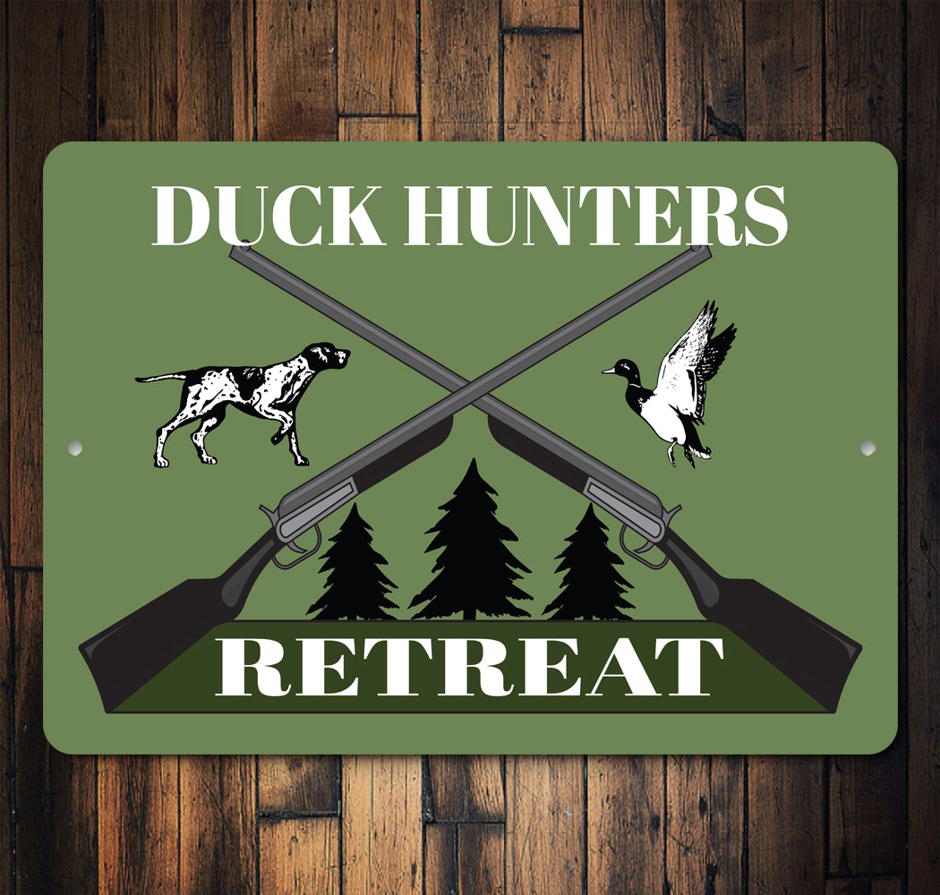 Duck Hunters Sign
