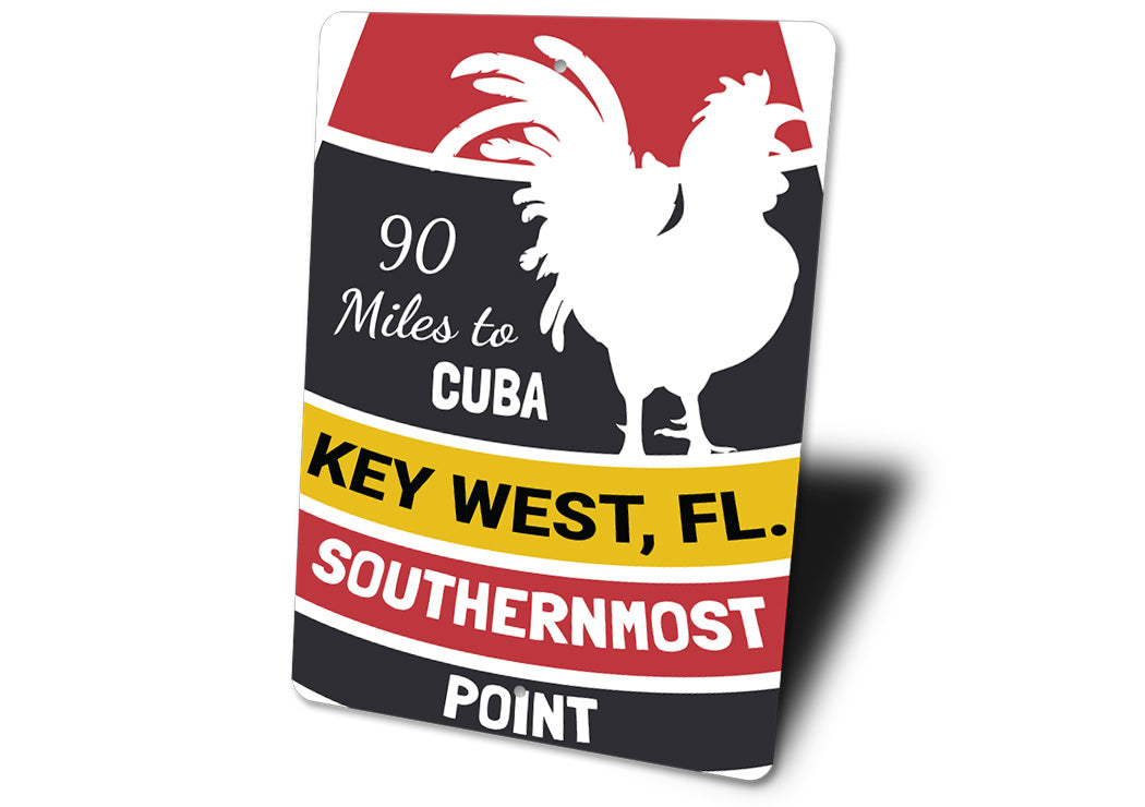 Key West Rooster Florida Sign