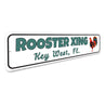 Key West Rooster Xing Sign