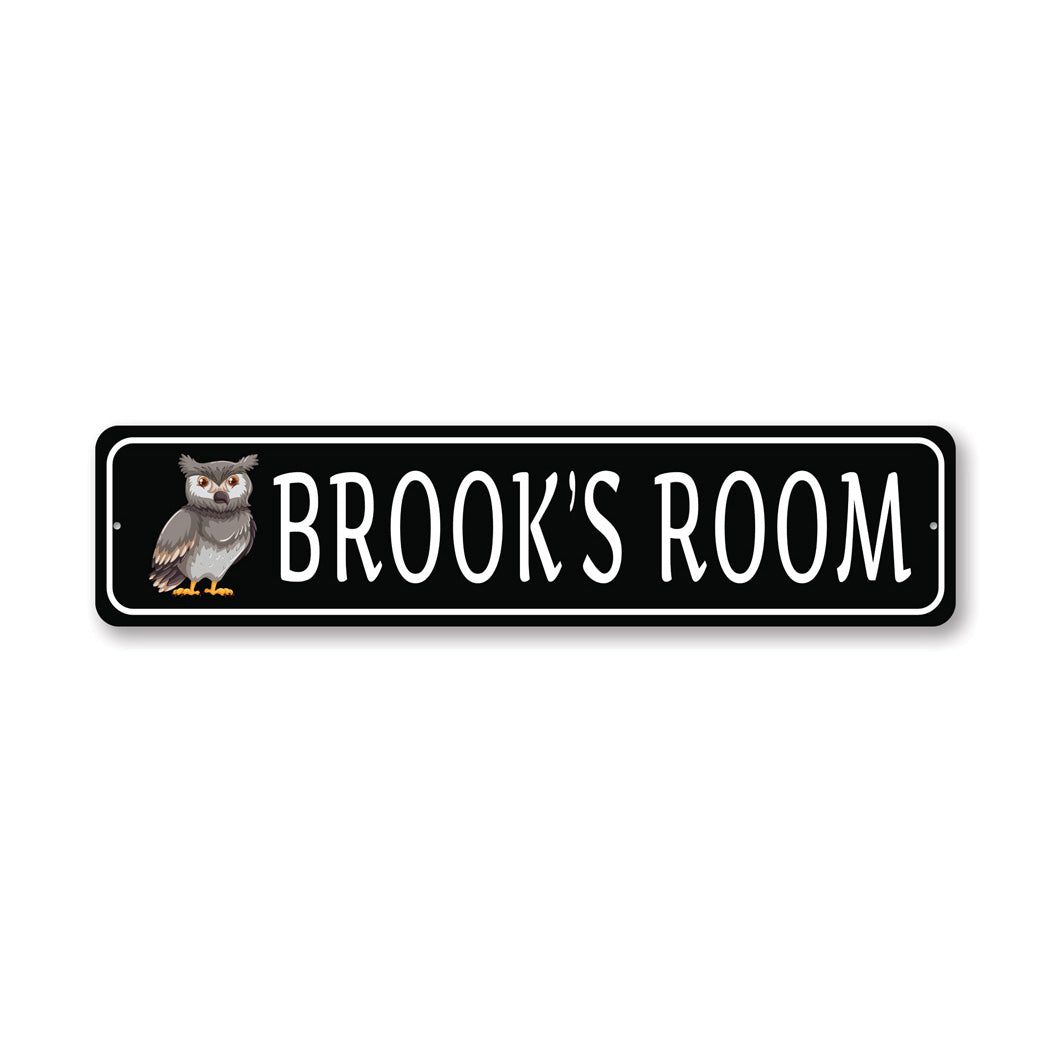 Kid Owl Room Sign Sign