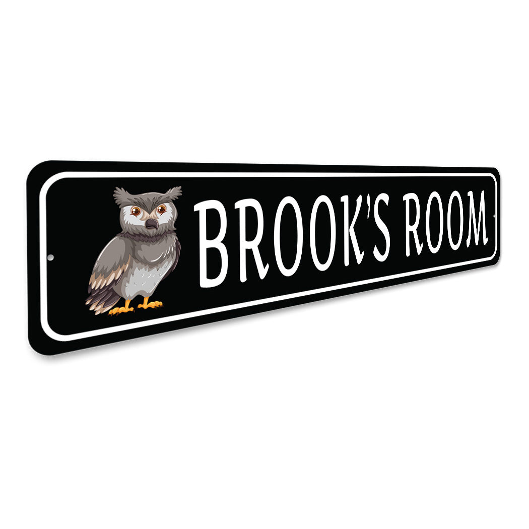 Kid Owl Room Sign Sign