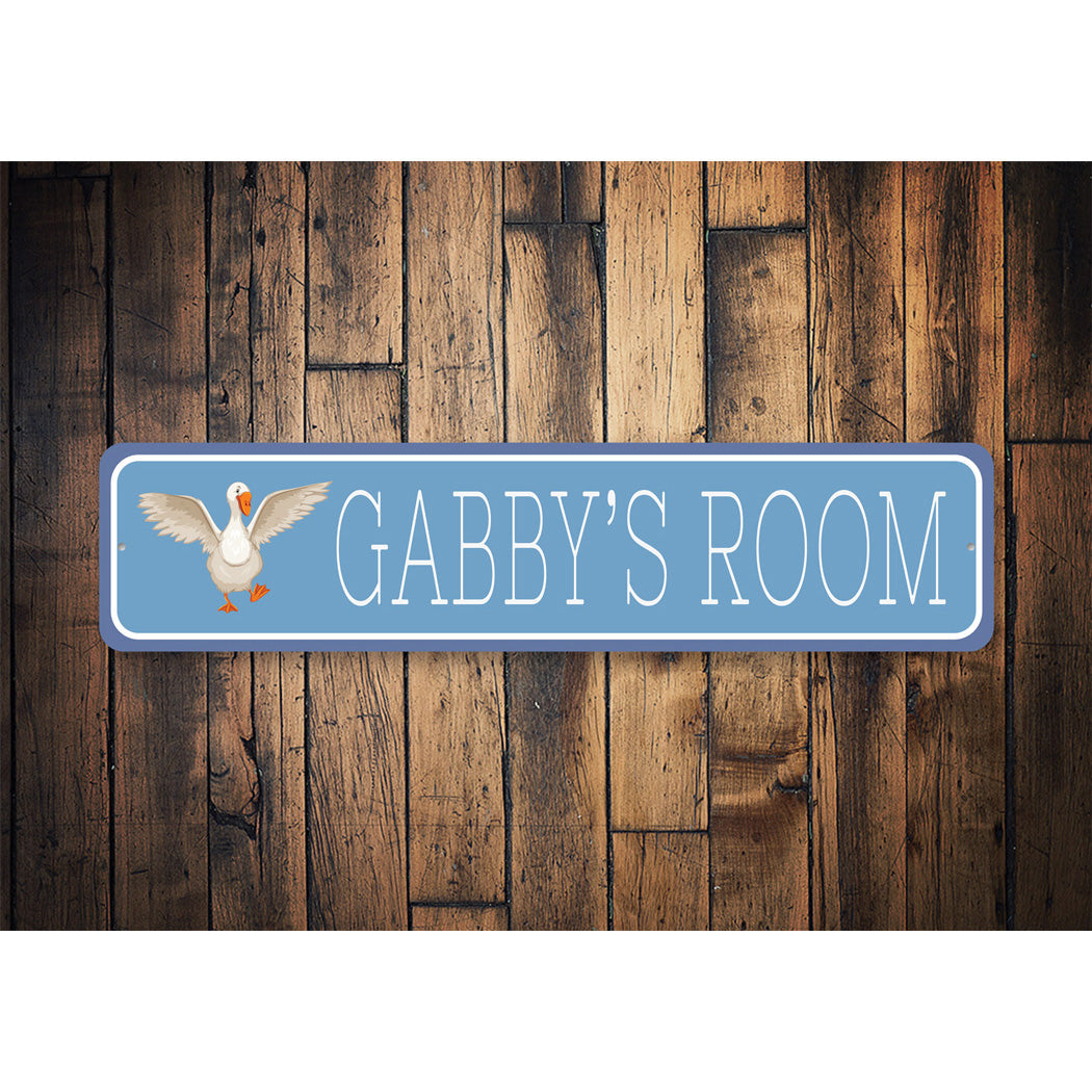 Geese Lover Room Sign Sign